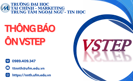 Thông báo khai giảng lớp ôn tập kiến thức tiếng Anh bậc 3-4-5 theo Khung năng lực ngoại ngữ 6 bậc dùng cho Việt Nam (VSTEP) - Tháng 9/2025